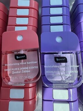 Bpure Sweet Plum & Moonlight Orchid Scented Hand Sanitizer Sprays. 20 ct.